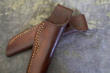 Load image into Gallery viewer, Handmade knife leather sheaths
